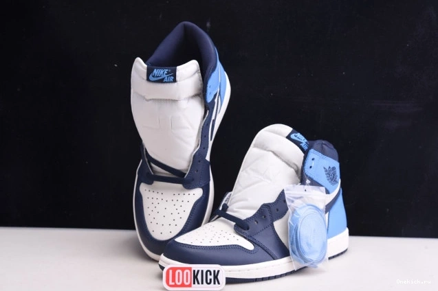 One Kick High 555088-140 Retro Jordan OG 1 Obsidian Air 0805
